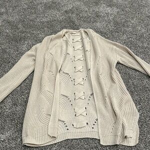 Cream Cardigan/Sweater